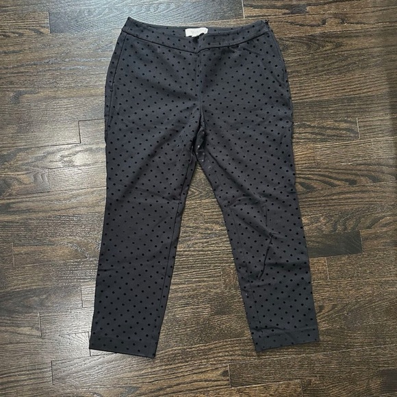 Talbots Petite Women’s Polka Dot Pants Size 6p - Picture 1 of 10
